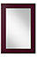 Cooke & Lewis Raffello High Gloss Aubergine Tall Cabinet door (W)500mm (H)895mm (T)18mm