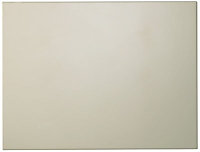 Cooke & Lewis Raffello High Gloss Cream Belfast sink Cabinet door (W)600mm (H)453mm (T)18mm