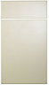 Cooke & Lewis Raffello High Gloss Cream Drawerline door & drawer front, (W)400mm (H)715mm (T)18mm