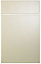 Cooke & Lewis Raffello High Gloss Cream Drawerline door & drawer front, (W)450mm (H)715mm (T)18mm