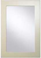 Cooke & Lewis Raffello High Gloss Cream Glazed Cabinet door (W)500mm