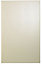 Cooke & Lewis Raffello High Gloss Cream Standard Cabinet door (W)450mm (H)715mm (T)18mm