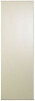 Cooke & Lewis Raffello High Gloss Cream Tall Cabinet door (W)300mm