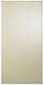 Cooke & Lewis Raffello High Gloss Cream Tall Cabinet door (W)450mm