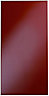 Cooke & Lewis Raffello High Gloss Red Cabinet door (W)600mm (H)1197mm (T)18mm