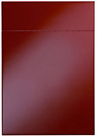 Cooke & Lewis Raffello High Gloss Red Drawerline door & drawer front, (W)500mm (H)715mm (T)18mm
