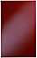 Cooke & Lewis Raffello High Gloss Red Standard Cabinet door (W)450mm (H)715mm (T)18mm