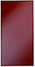 Cooke & Lewis Raffello High Gloss Red Tall Cabinet door (W)450mm (H)895mm (T)18mm