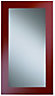Cooke & Lewis Raffello High Gloss Red Tall Cabinet door (W)500mm (H)895mm (T)18mm