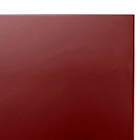 Cooke & Lewis Raffello High Gloss Red Tall Cabinet door (W)600mm
