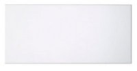 Cooke & Lewis Raffello High Gloss White Bridging Cabinet door (W)600mm (H)277mm (T)18mm