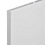 Cooke & Lewis Raffello High Gloss White Bridging door & pan drawer front, (W)1000mm (H)356mm (T)18mm