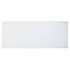 Cooke & Lewis Raffello High Gloss White Bridging Pan drawer front & bi-fold door, (W)800mm (H)356mm (T)18mm