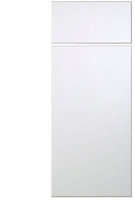 Cooke & Lewis Raffello High Gloss White Drawerline door & drawer front, (W)300mm (H)715mm (T)18mm