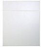 Cooke & Lewis Raffello High Gloss White Drawerline door & drawer front, (W)600mm (H)715mm (T)18mm