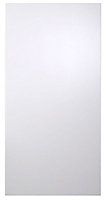 Cooke & Lewis Raffello High Gloss White Fridge/Freezer Cabinet door (W)600mm