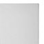 Cooke & Lewis Raffello High Gloss White Standard Cabinet door (W)500mm (H)715mm (T)18mm