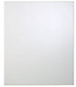 Cooke & Lewis Raffello High Gloss White Standard Cabinet door (W)600mm