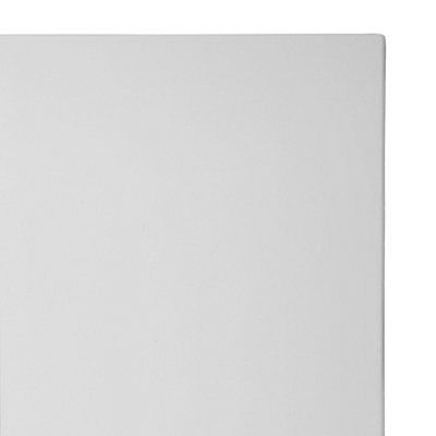 Cooke & Lewis Raffello High Gloss White Tall single oven housing Cabinet door (W)600mm (H)737mm (T)18mm
