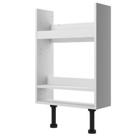 Cooke & Lewis Santini Gloss White Cabinet (H)85.2cm (W)50cm