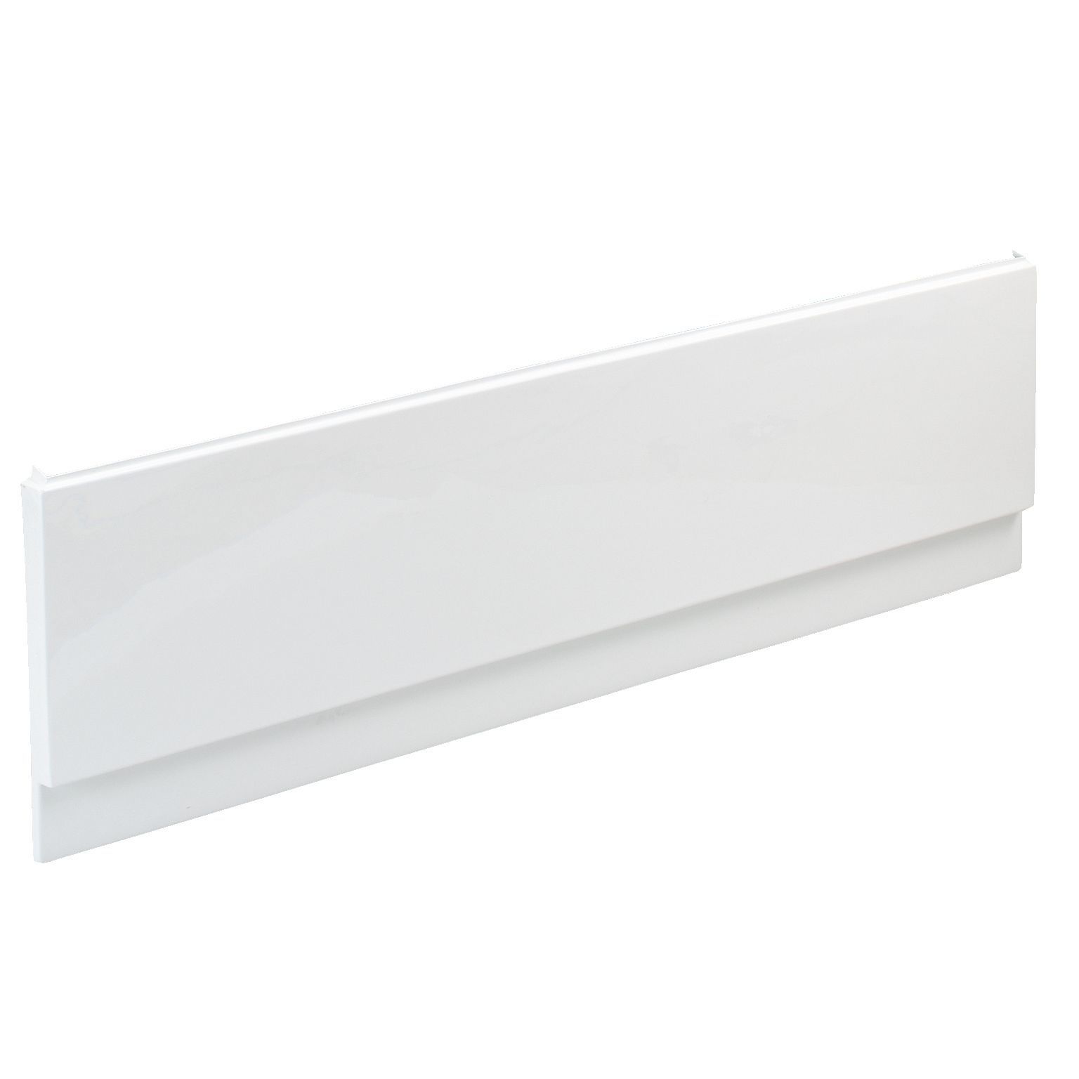 Cooke & Lewis Shaftesbury White Front Bath panel (W)1600mm