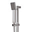 Cooke & Lewis Siony Single-spray pattern Chrome effect Mixer Shower