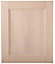 Cooke & Lewis Solid Ash Cabinet door (W)600mm