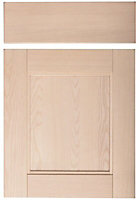 Cooke & Lewis Solid Ash Drawerline door & drawer front, (W)500mm (H)715mm (T)20mm