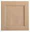 Cooke & Lewis Solid Ash Tall oven housing Cabinet door (W)600mm