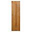 Cooke & Lewis Solid Oak Tall corner Cabinet door (W)250mm (H)900mm, Pack of 1