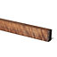 Cooke & Lewis Solid walnut Upstand (L)3000mm
