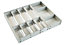 Cooke & Lewis Stainless steel effect Utensil tray (W)800mm
