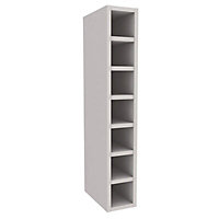 Cooke & Lewis Stone Tall Wine rack cabinet, (H)900mm (W)150mm