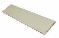 Cooke & Lewis Taupe Open grain effect Straight Plinth, (L)3050mm