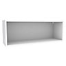 Cooke & Lewis White Bridging Wall cabinet, (W)1000mm (D)290mm