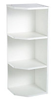 Cooke & Lewis White Open Wall unit, (W)500mm