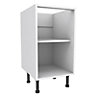 Cooke & Lewis White Standard Base cabinet, (W)450mm