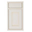 Cooke & Lewis Woburn Framed Ivory Drawerline door & drawer front, (W)400mm (H)720mm (T)22mm