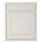 Cooke & Lewis Woburn Framed Ivory Drawerline door & drawer front, (W)600mm (H)720mm (T)22mm
