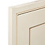Cooke & Lewis Woburn Framed Ivory Standard Cabinet door (W)400mm (H)720mm (T)22mm