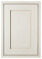 Cooke & Lewis Woburn Framed Ivory Standard Cabinet door (W)500mm