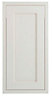 Cooke & Lewis Woburn Framed Ivory Tall Cabinet door (W)450mm