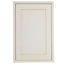 Cooke & Lewis Woburn Framed Ivory Tall Cabinet door (W)600mm (H)900mm (T)22mm