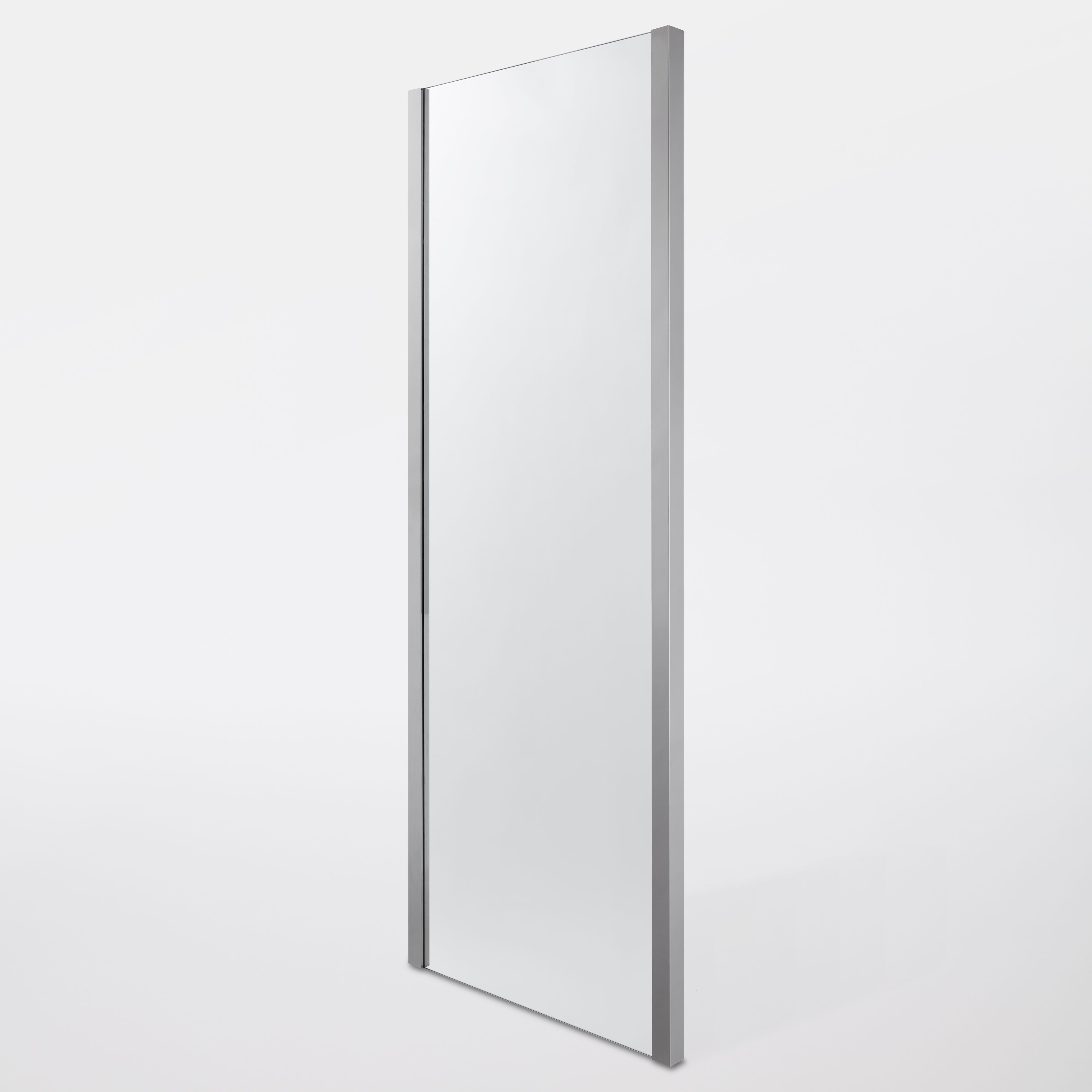 Cooke & Lewis Zilia Clear Fixed Shower panel (H)200cm (W)76cm