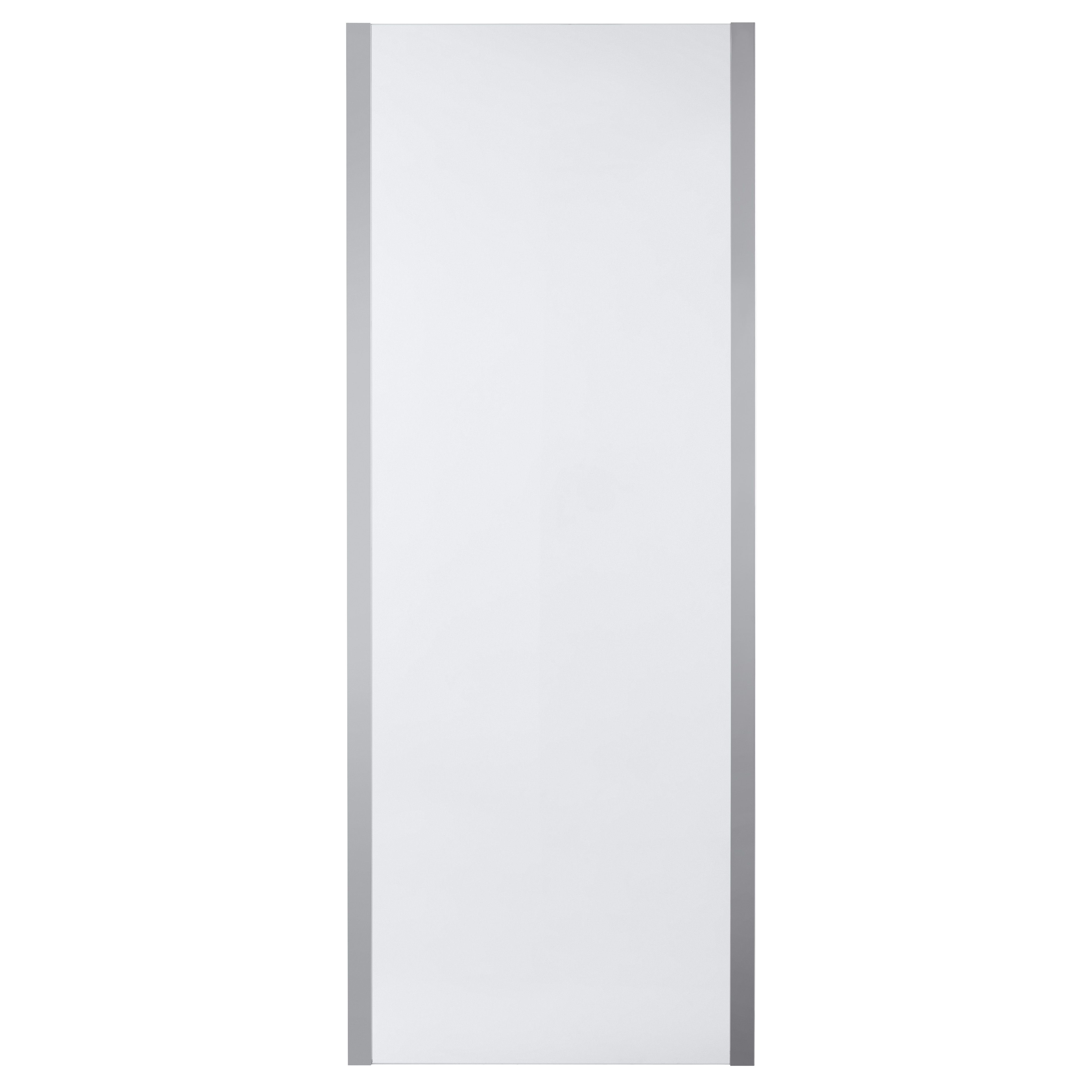 Cooke & Lewis Zilia Clear Fixed Shower panel (H)200cm (W)76cm
