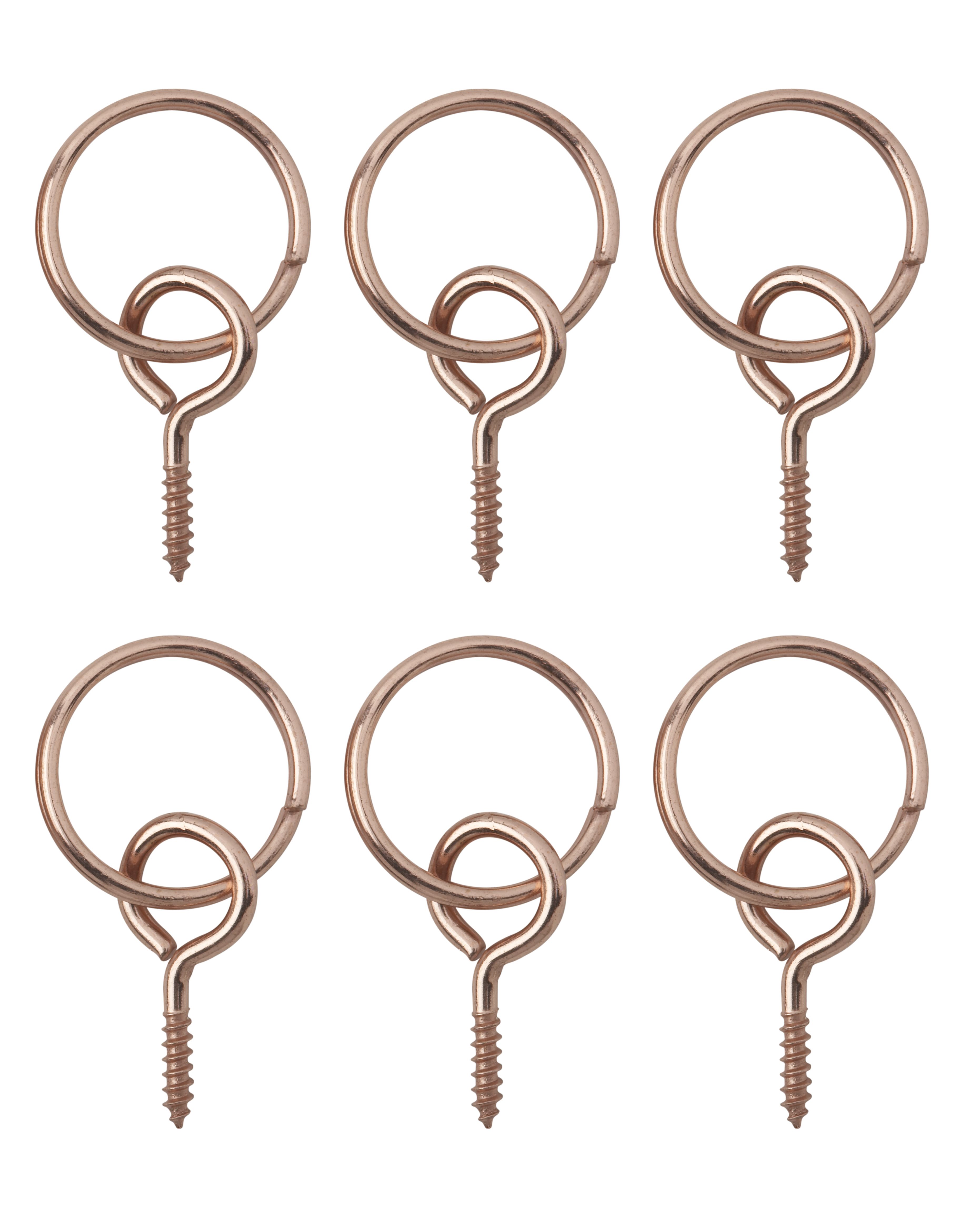 Copper effect Picture hook (W)9mm, Pack of 6