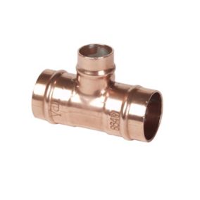 Copper Solder ring Reducing Tee (Dia)22mm