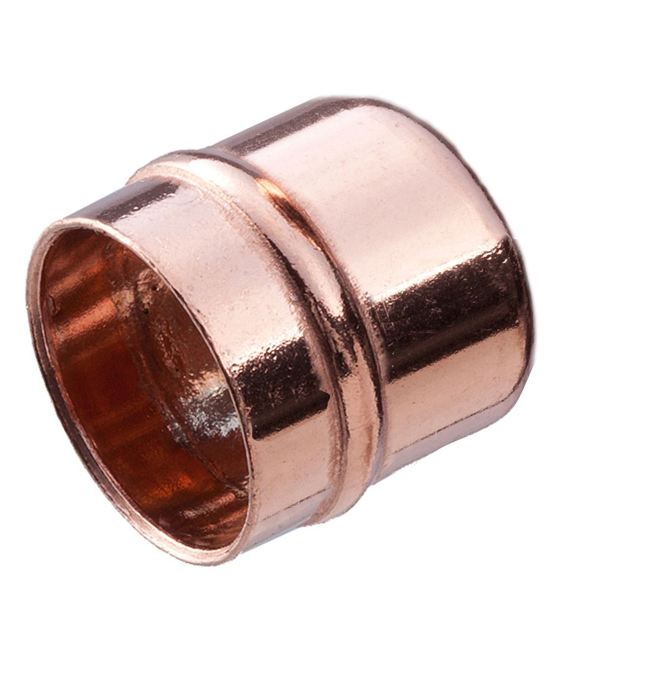 Copper Solder ring Stop end (Dia)8mm, Pack of 2