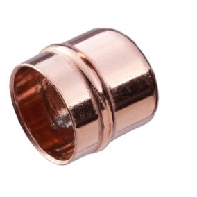 Copper Solder ring Stop end (Dia)8mm, Pack of 2