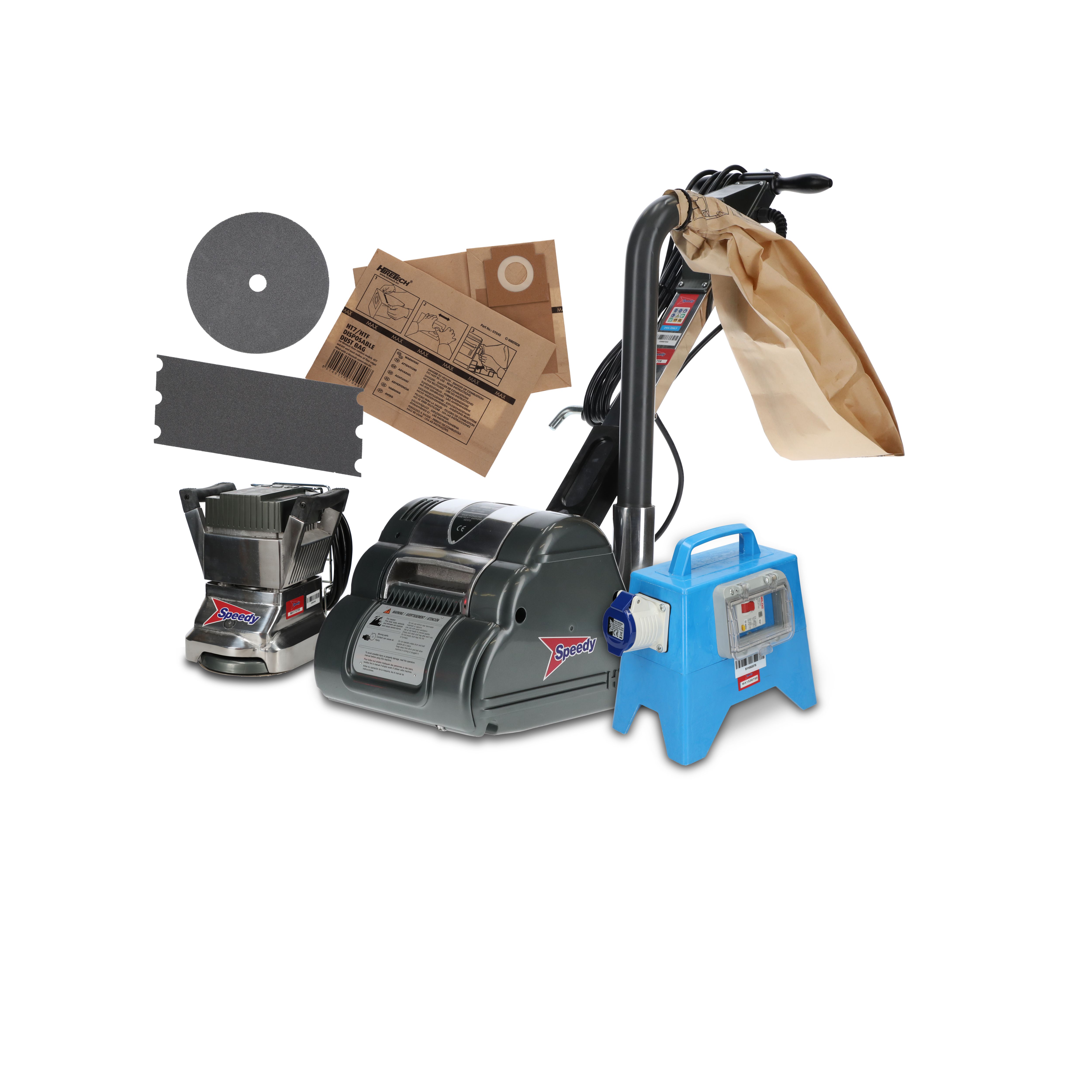 Corded Floor sander bundle HT8 & HT7 - One room - Week hire